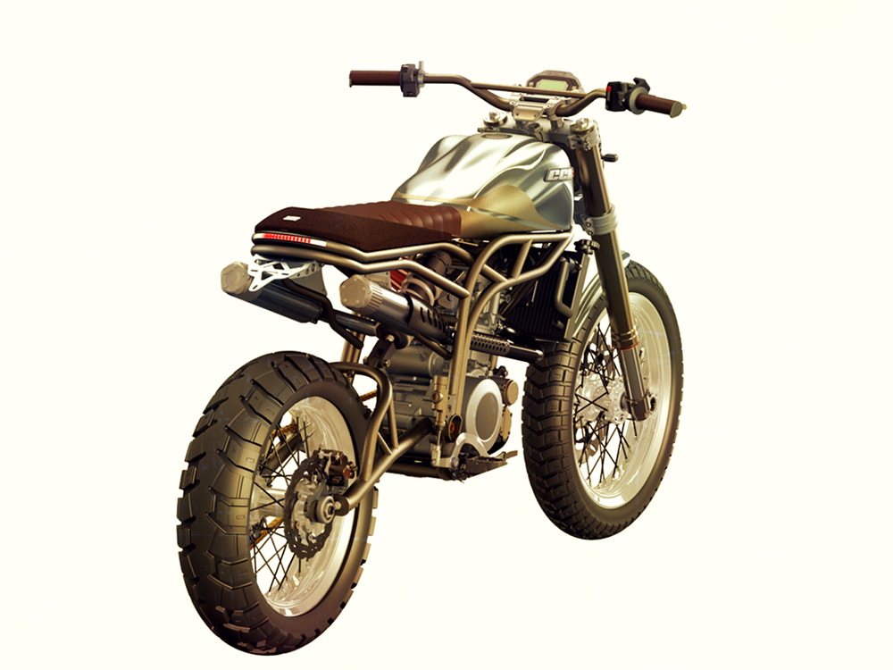 Η CCM Spitfire Scrambler Η CCM Spitfire Scrambler