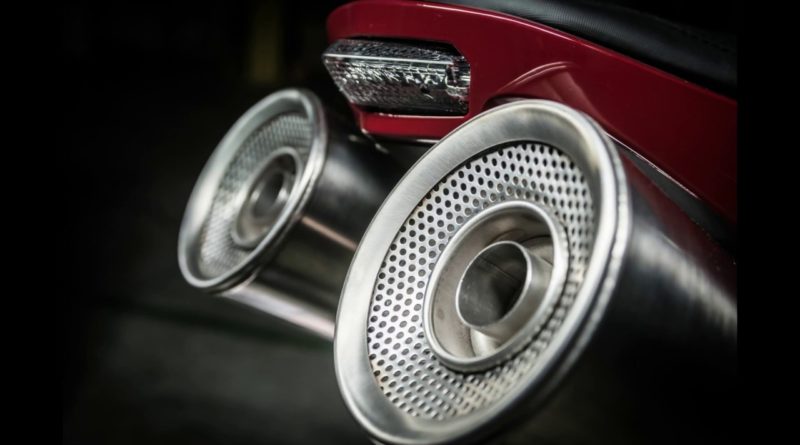 Moto Morini Corsaro 1200 ZZ Zard Exhaust