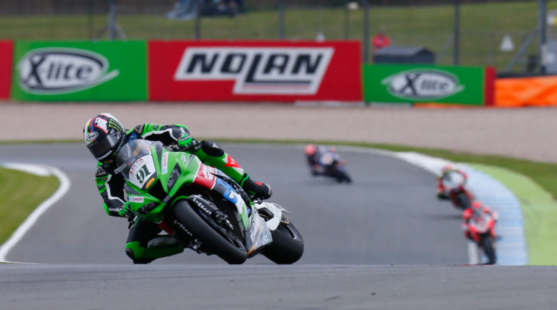 WSBK Donington Park Race 1 Leon Haslam