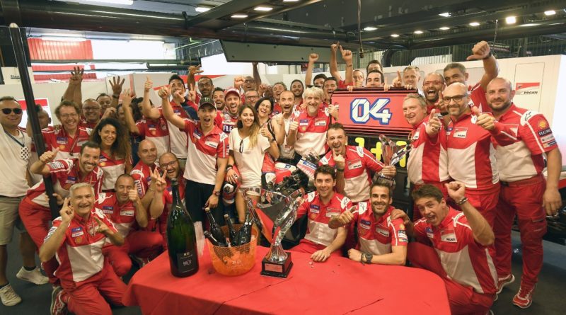 MotoGP Catalunya 2017 Ducati box