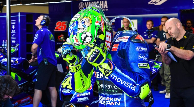 Ειδικό κράνος Rossi για Hayden