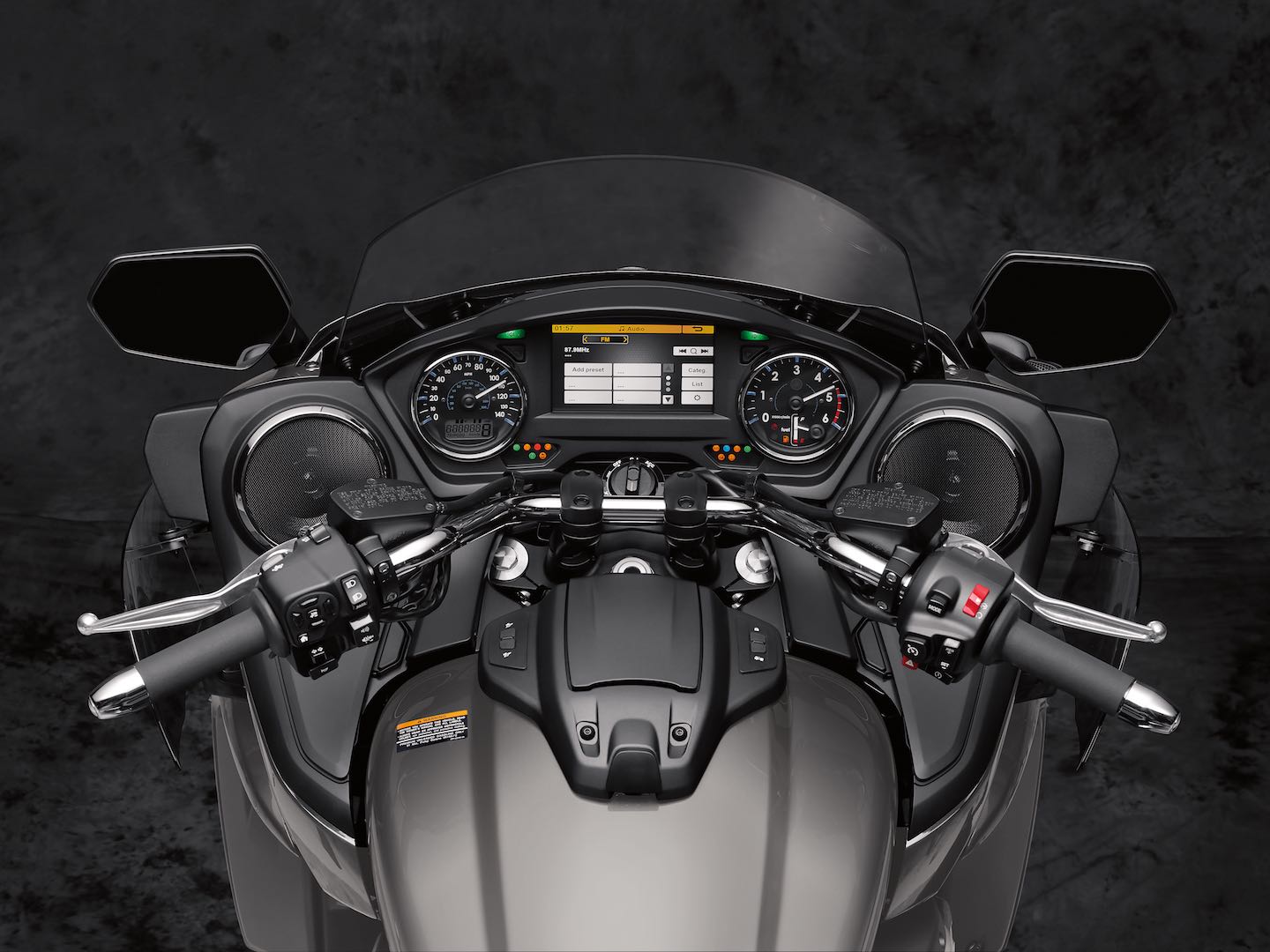 Yamaha Star Venture 2018 Οθόνη και Τιμόνι Yamaha Star Venture 2018 Οθόνη και Τιμόνι