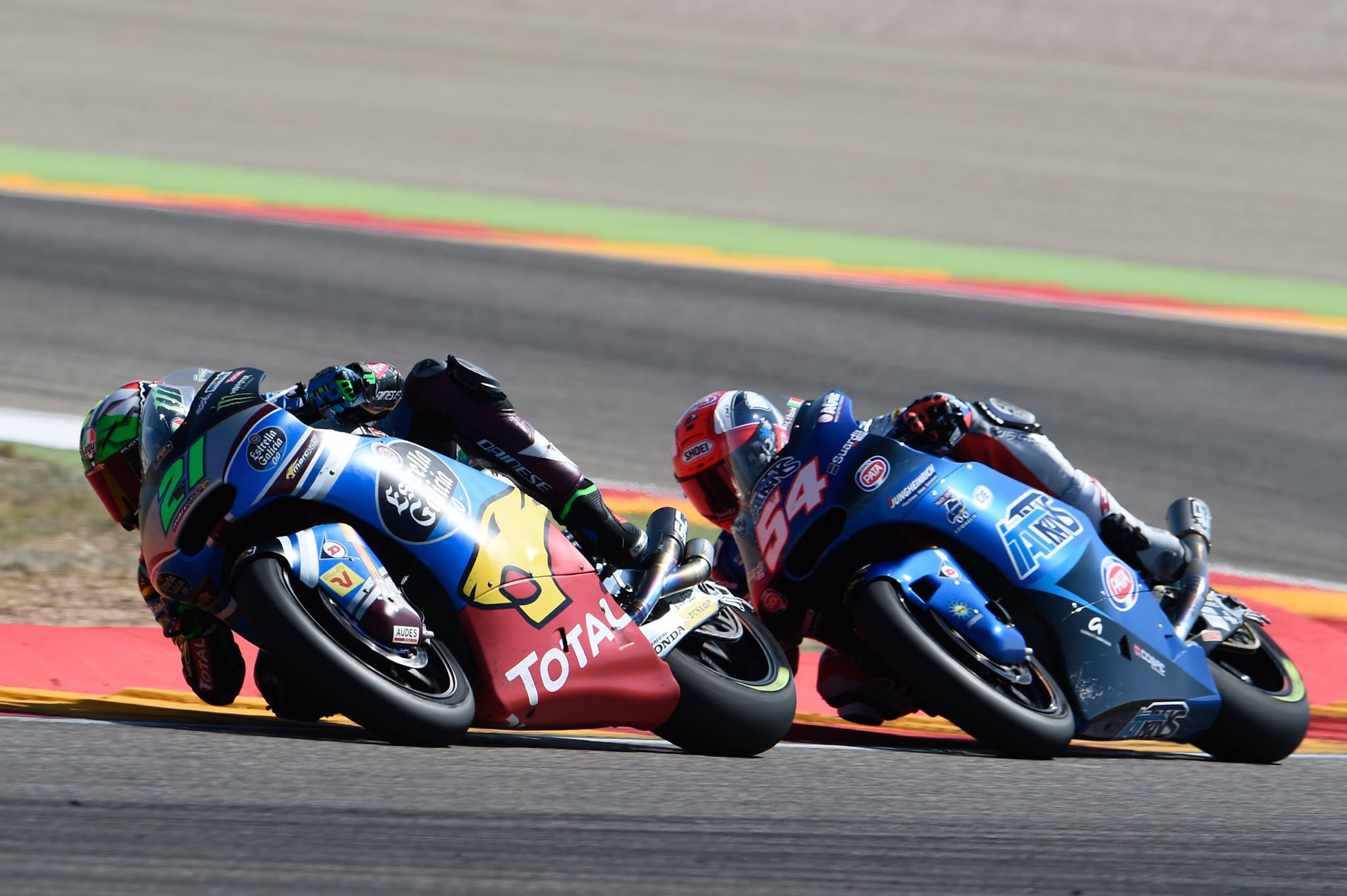 Moto2 Aragon 2017 Morbidelli VS Pasini Moto2 Aragon 2017 Morbidelli VS Pasini