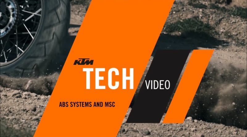 Video - Επεξήγηση του ABS και του Cornering ABS από την KTM