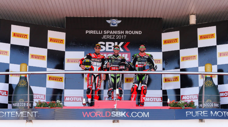 WSBK Jerez 2017 Race 1 Podium