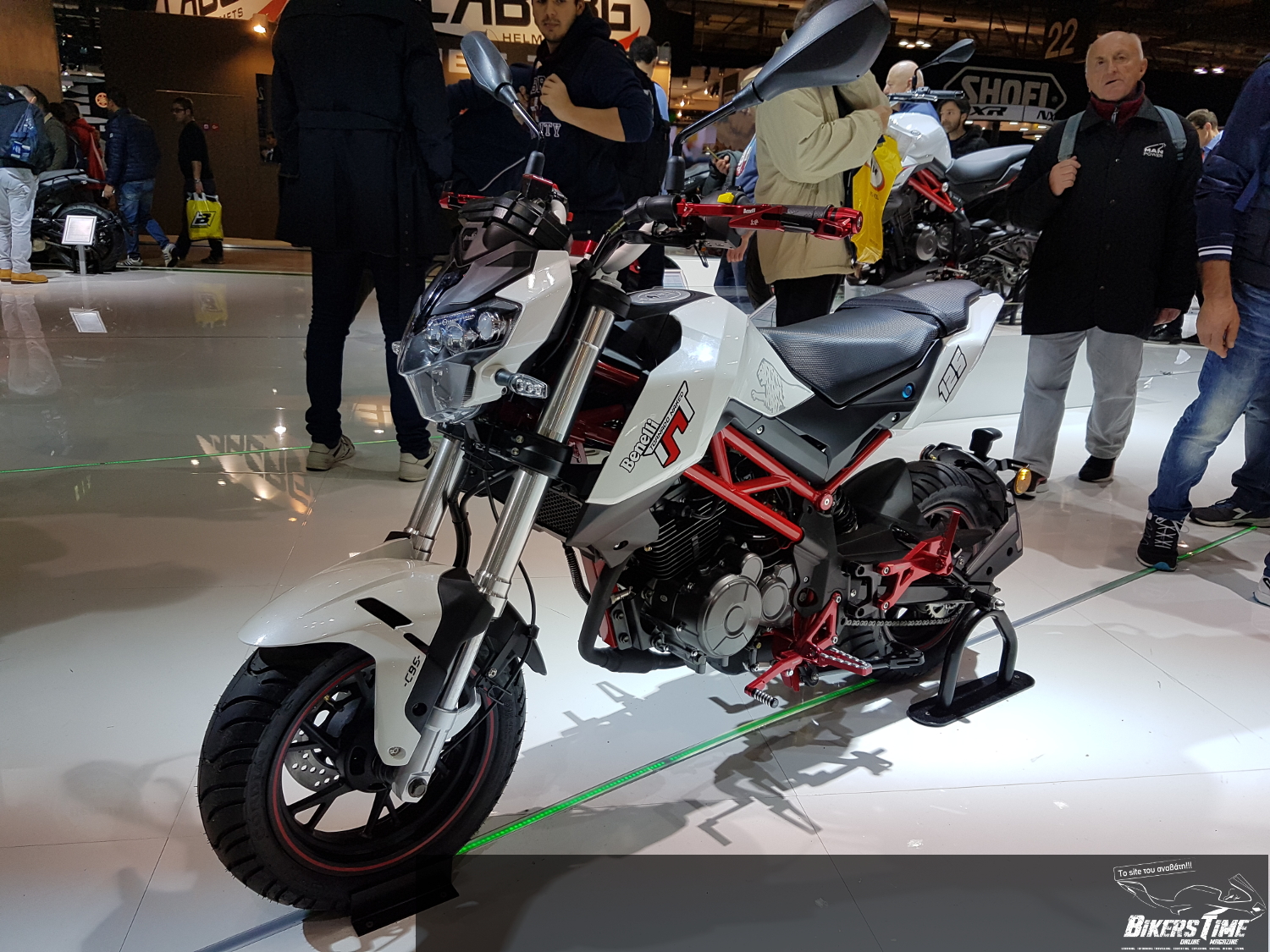 Παρουσίαση Benelli TNT 125 2018 EICMA 2017 Παρουσίαση Benelli TNT 125 2018 EICMA 2017