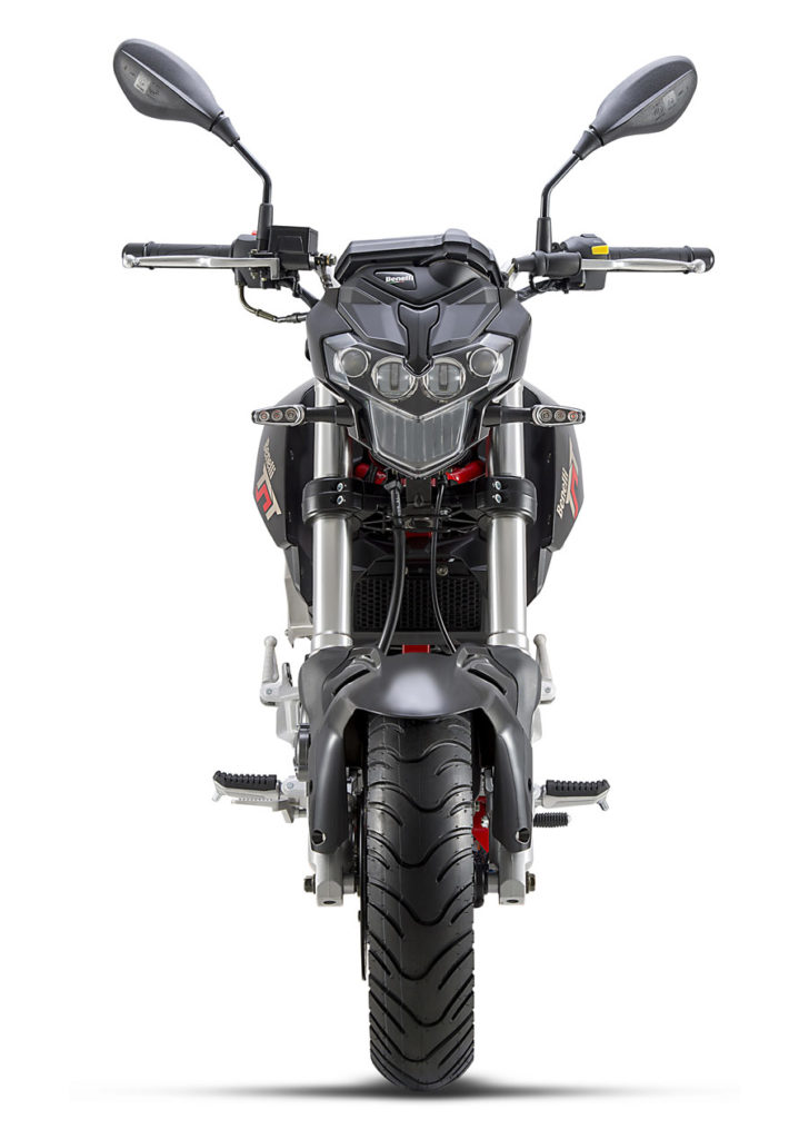 Benelli TNT 125 2018 front black