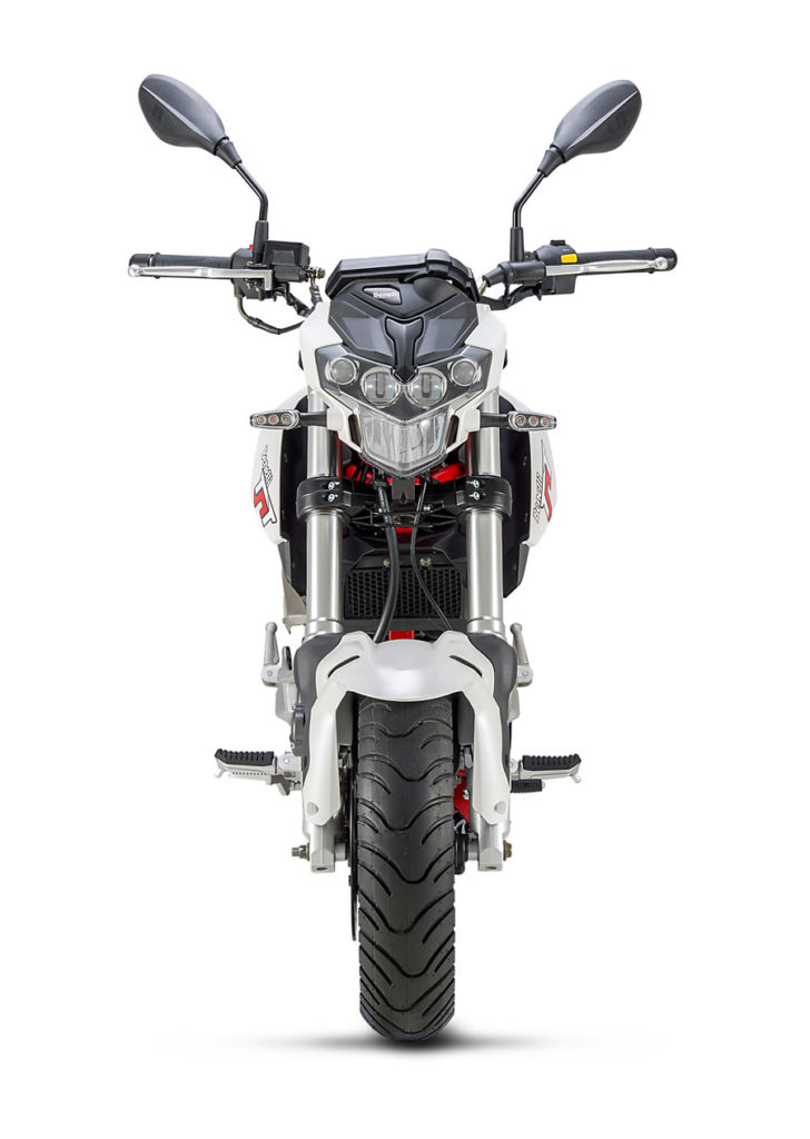 Benelli TNT 125 2018 front white