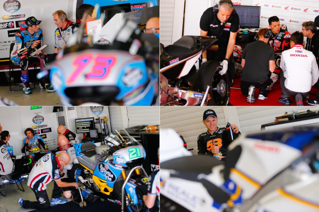 MotoGP and WSBK Jerez Test 2017 - Alex Marquez - Franco Morbidelli - Takaaki Nakagami - Tito Rabat Box MotoGP and WSBK Jerez Test 2017 - Alex Marquez - Franco Morbidelli - Takaaki Nakagami - Tito Rabat Box