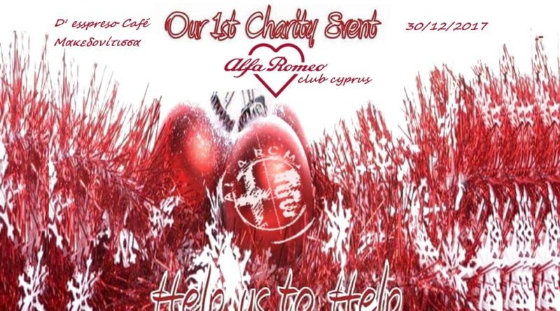 Alfa Romeo Club Cyprus Charity Event