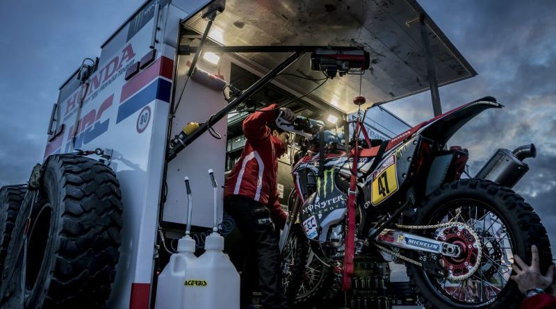 Monster Energy Honda CRF 450 bike stolen
