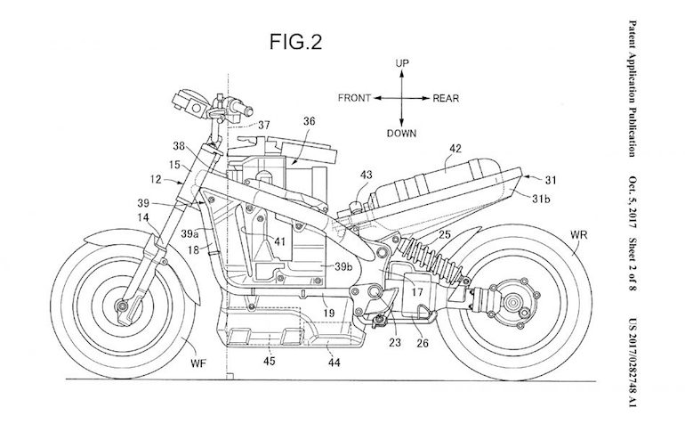 Honda working Hydrogen fuell cell bike Honda working Hydrogen fuell cell bike