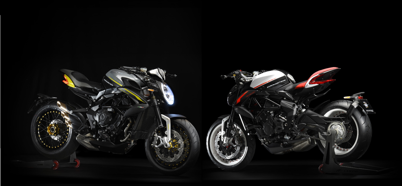 MV Agusta Brutale Dragster 800 RR 2018 Right Black Yellow MV Agusta Brutale Dragster 800 RR 2018 Right Black Yellow