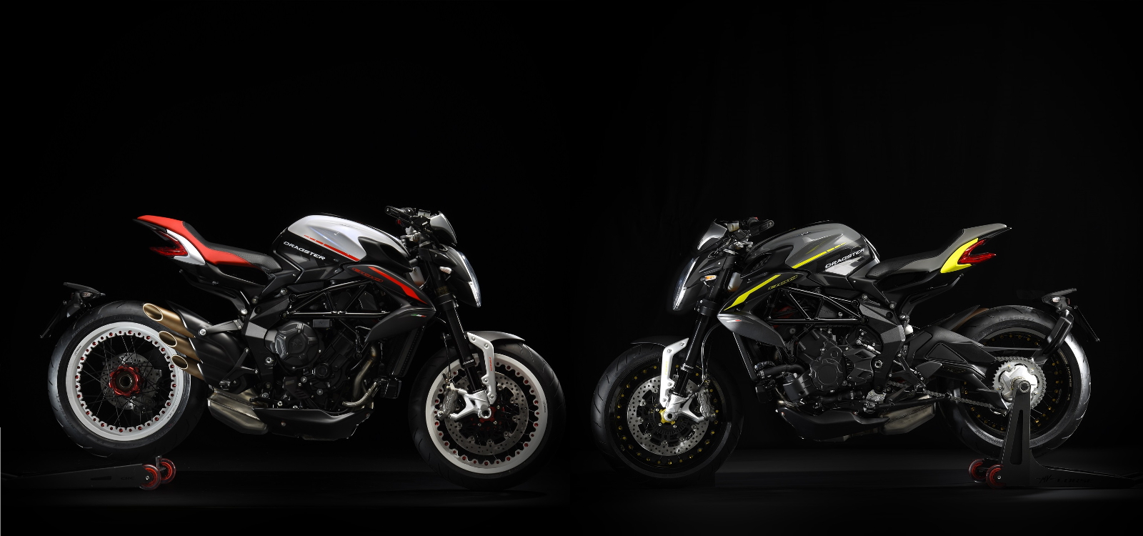 MV Agusta Brutale Dragster 800 RR 2018 White Black MV Agusta Brutale Dragster 800 RR 2018 White Black