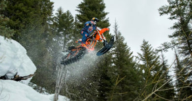 Powder Hounds Robbie Maddison snowbike