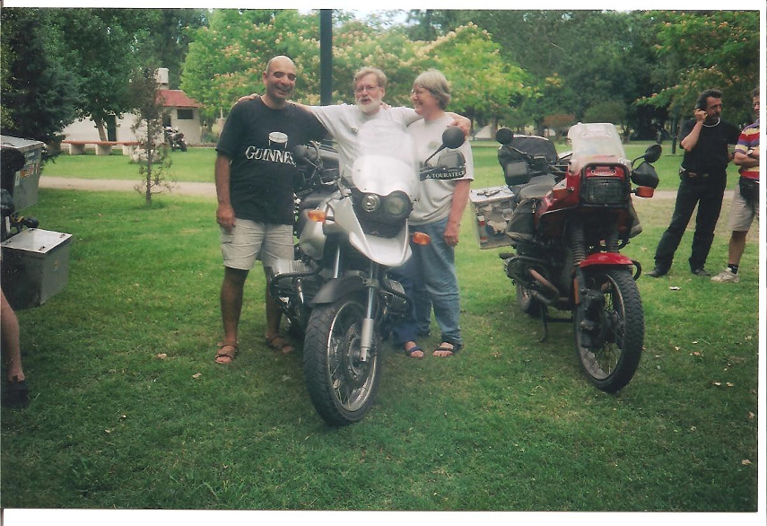 Με τον Eric και Gail Haws στην Αργεντινη το 2003 Με τον Eric και Gail Haws στην Αργεντινη το 2003
